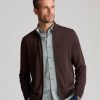 NATIVA™ Wool Full-Zip Sweater