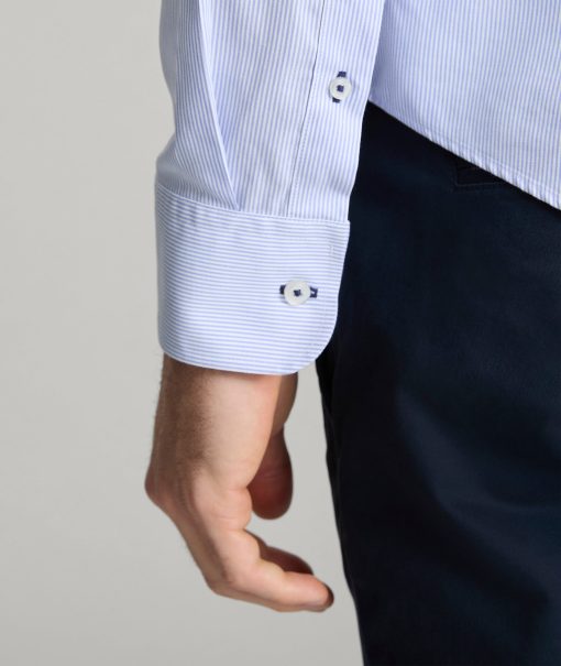 Wrinkle-Free Bordeaux Shirt - Image 3