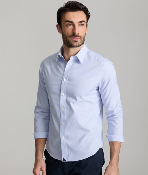 Wrinkle-Free Bordeaux Shirt - Image 5