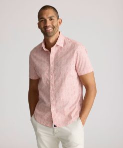 Stretch Cotton Short-Sleeve Coldwell Shirt