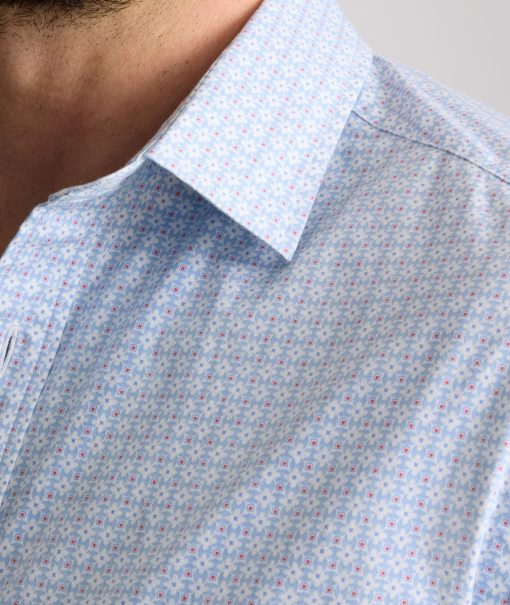 Stretch Cotton Short-Sleeve Dunbar Shirt - Image 4
