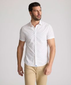 Stretch Cotton Short-Sleeve Rockwell Shirt