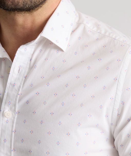 Stretch Cotton Short-Sleeve Rockwell Shirt - Image 4