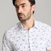 Stretch Cotton Short-Sleeve Ward Shirt